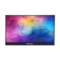 VERBATIM Zaslon PMT-15, 15,6", IPS, 1920 x 1080, 16:9, touch panel, HDR, FreeSync, Low Blue Light, HDMI x1, USB x3